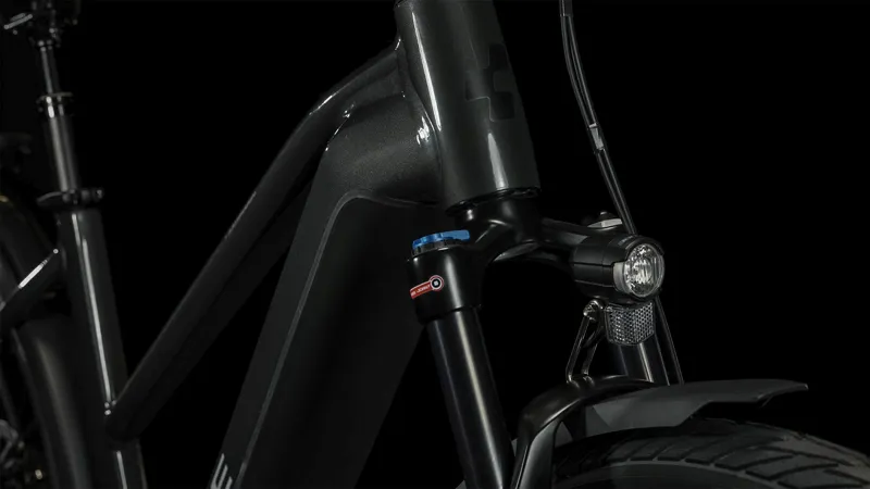 Cube Kathmandu Hybrid EXC 750 Trekking eBike in Grey/Silver-4